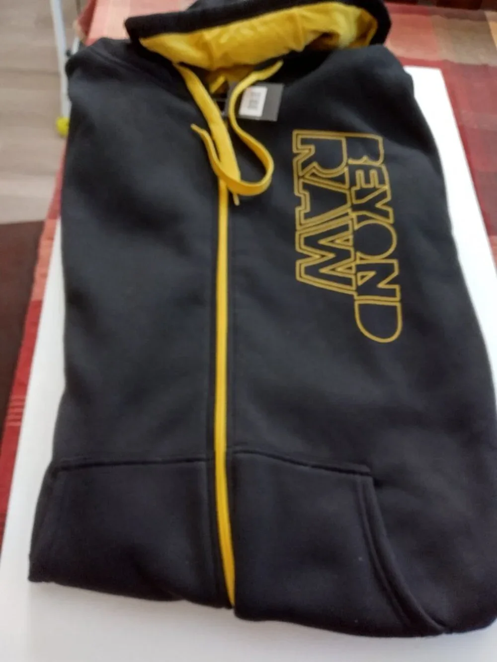 Men's GNC Full Zip Hoodie Size XXL Black NWT
